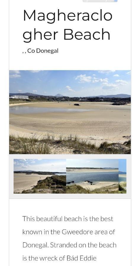 Ostan Gweedore Deluxe Apartments Bunbeg Exterior foto